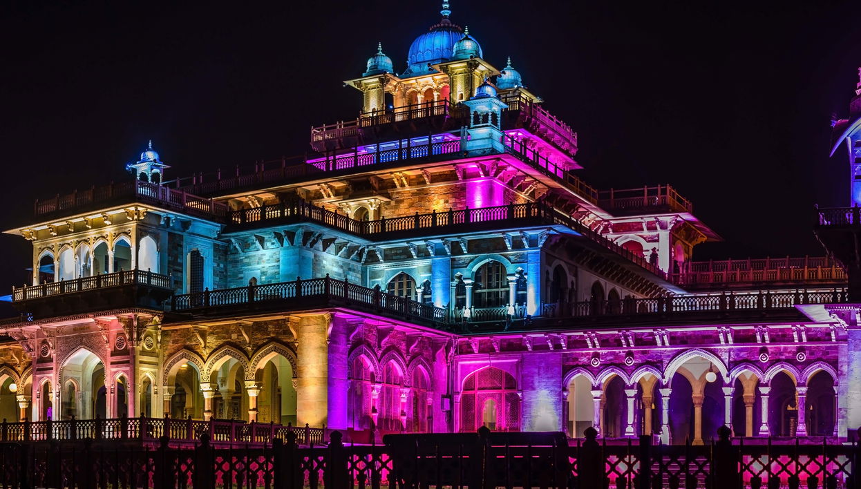 Tour nocturno privado por Jaipur