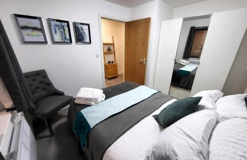 Sidemersey Livings - Relaxing Central Tailored Apartment with Free Parking, French Balcony - Foto 5