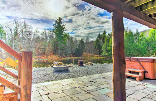 Chic Brandon Cabin with Pool, Hot Tub and Sauna! - Foto 27