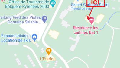 Apart. T2 à Pyrénnées 2000 au pied pistes - 1 - Foto 2