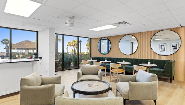 Sitzecke in der Lobby