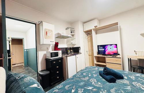 Studio Proche Gare Et Commodités - Foto 12