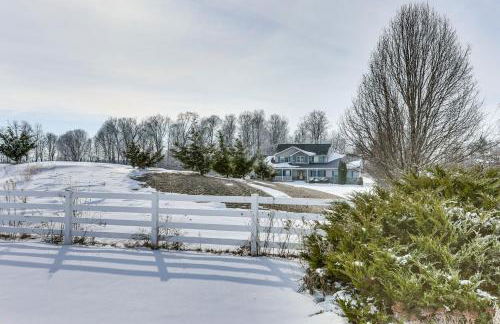 Family Home on 9 Acres! Climbing Wall and Gym - Foto 44