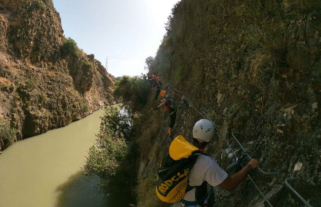Via ferrata du canyon d'Almadenes - Photo 4