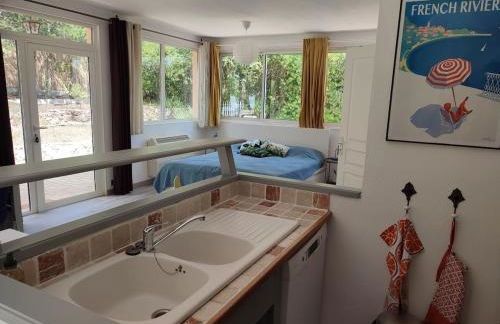 Studio with garden and pool - Foto 17