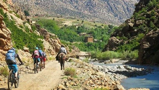 "Easy Cycling Trip in Marrakech Atlas Mountains - Photo 3, vtt cycling Facile www.adraraventure.ma