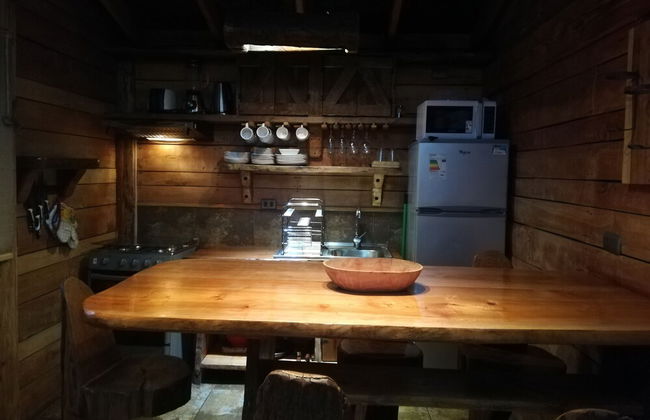 Cabaña Rústica 2 Maravillosa,con Troncos Nativos, con Orilla de Río Trancura - Photo 32