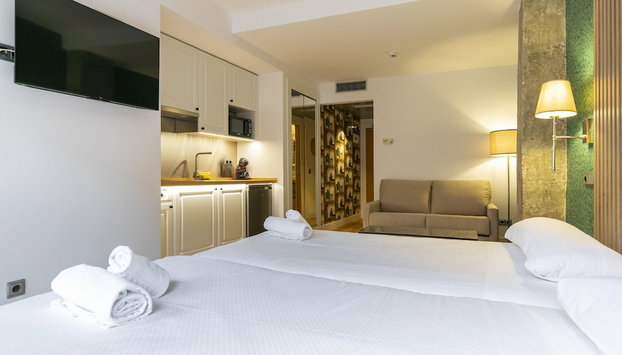 Apartahotel Quo Eraso - Foto 4, Habitación