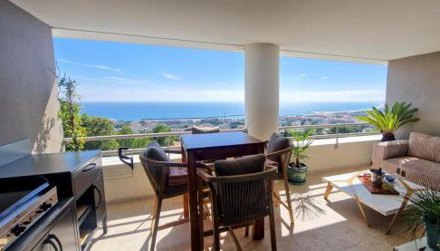 L'ESCAPADE, Vue mer Exceptionnelle, Standing, Piscine, Tennis, Climatisation, Parking - Foto 5