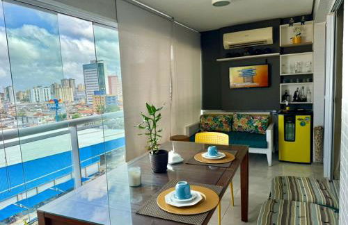 Apartamento completo com 3 SUÍTES - Piscina, Academia, Varanda Gourmet com uma vista privilegiada - Hospedagem à altura da COP30 - Foto 20