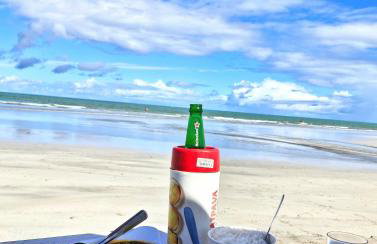 MSFlats Paripueira praia varanda c rede cozinha Wifi Ar split - Foto 37