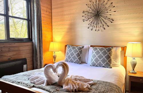 Goldcrest 1-Hot Tub-Woodland Lodges-Carmarthenshire-Tenby - Photo 4