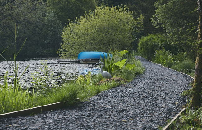 Mushroom Yurt set in 4 Acres of Woodland and Lakes - Foto 23