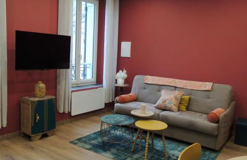 L'Écrin des Arts - appartement avec jardin au coeur de la Côte des Blancs - Foto 9