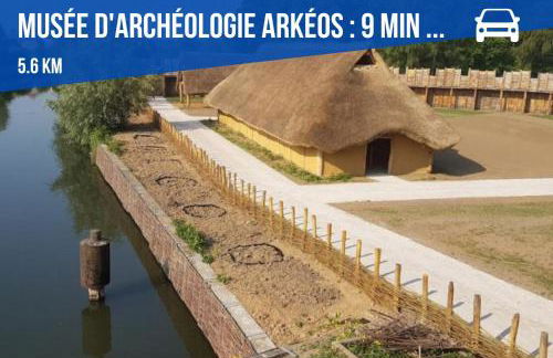 Studio le Lac - Netflix Wifi Parking Gare - Douai - Foto 24