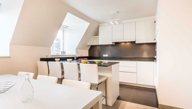 Apartment in Koksijde Near Seawall & Beach - Foto 5, Cocina privada