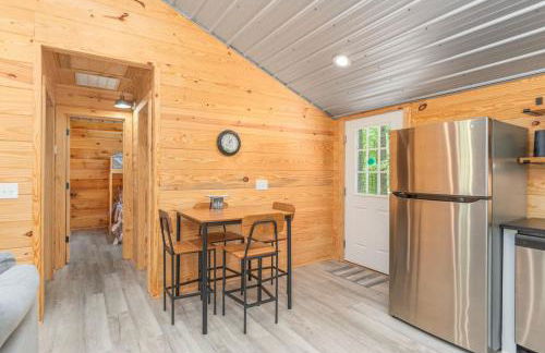 Modern Cabin in the Woods with Hot Tub - Photo 12