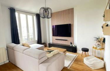 Appartement chaleureux et lumineux en plein centre, à 10 min du RER - Foto 1