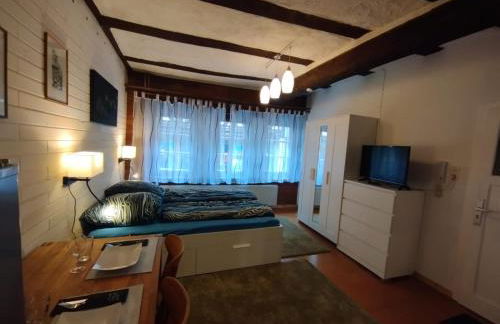 Erdgeschosswohnung im historischen Fachwerkhaus in Alsfeld inklusive PKW-Parkplatz - Foto 2