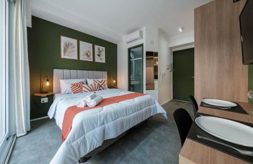 LZ414 - Conforto na Luz: Apto Moderno com Piscina - Foto 1