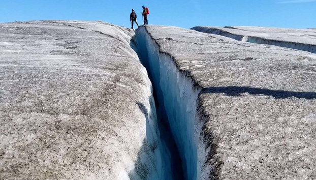 Trekking por los glaciares del Parque Nacional de los Fiordos de Kenai - Foto 4, Admirando las enormes capas de hielo