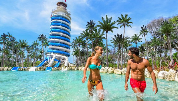 Tour de Tulum + Parque Xel-Há : Todo Incluido 2 - en - 1 Combo de Descuento - Foto 4, Cuevas y bahía en Xel há