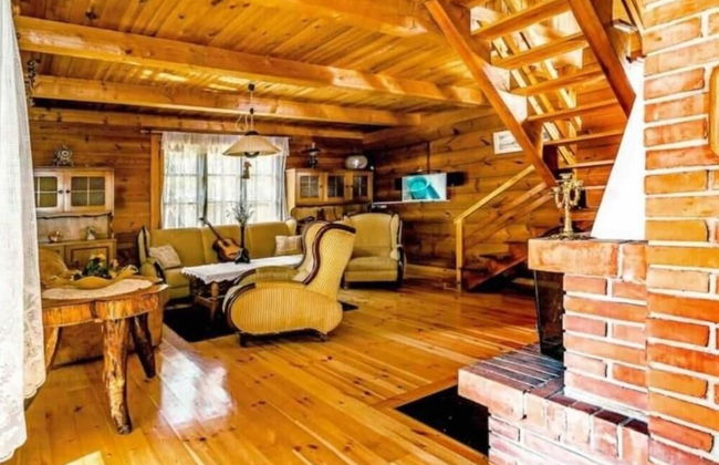 In The Woods Lodge With hot tub Inside Puszcza Knyszyśnka - Two-bedroom Villa - Photo 3