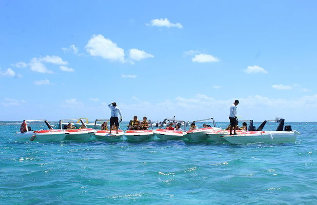 Das unerschrockenste Speedboat-Abenteuer in Cancun Schnorchel inklusive - Foto 4
