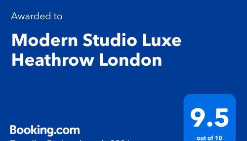 Modern Studio Luxe Heathrow London - Foto 2