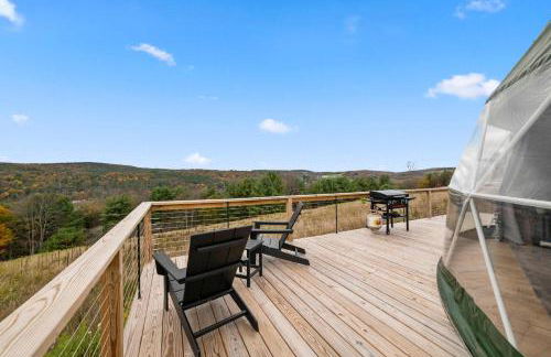 Catskills Glamping at 'The Deer Dome' in Franklin - Foto 18