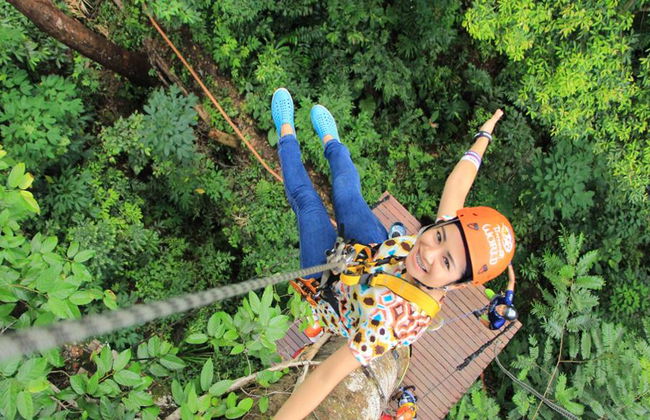 Aventura de Tirolesa sobre as Florestas Tropicais - Foto 1