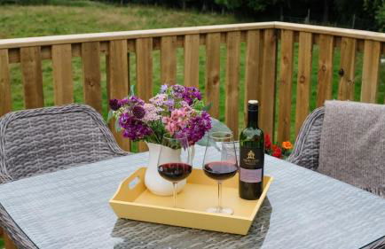 Beautiful dog friendly lodge with hot tub - Foto 21