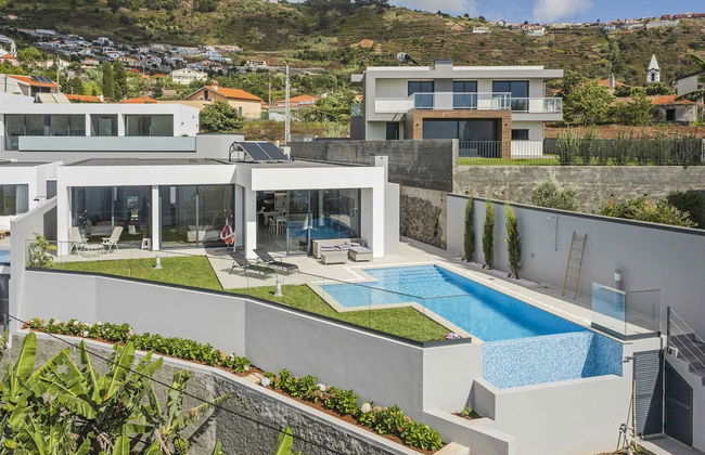 House With Pool and sea View, Pearl of Calheta - Foto 35