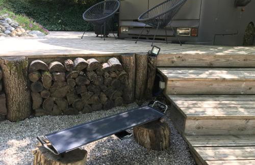 Bus atypique au bord du canal du midi et au cœur d'une forêt 2 chambres - Foto 3