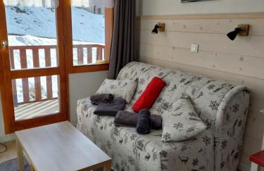 La Plagne Les Coches studio divisible ensoleillé - Foto 6