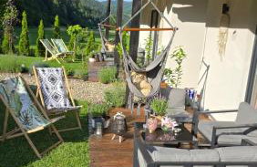 Domki pod lasem Gorce z kominkiem i jacuzzi - Photo 4