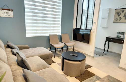 Maison proche centre ville clim jardin wifi 8 personnes - Foto 18