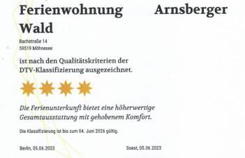 Ferienwohnung Arnsberger Wald - Foto 3