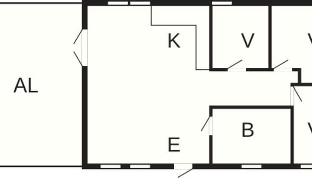 6 Person Holiday Home in Figeholm - Photo 2, Plan d’étage