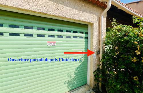 Studio Soleil - Piscine, Parking, Jardin, Calme, Wifi, 2 personnes - Foto 40