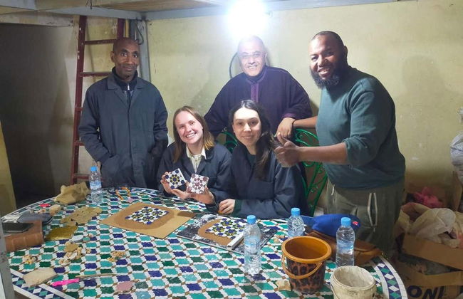 Atelier de mosaïque à Marrakech - Photo 4