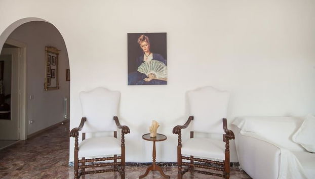 Zona de estar del vestíbulo