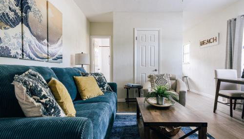 One bedroom private apt 2 blocks to beach King Bed - Foto 5