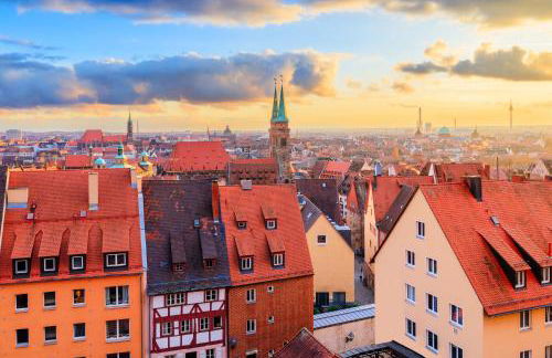 Zentrale Luxus Apartments Nürnberg, nähe Messe, Balkon, Parkplatz, Self-Check-in - Foto 31