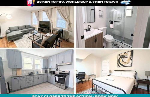 Cozy Gem 18Min to EWR, 8min > NYC Train + Parking - Foto 1