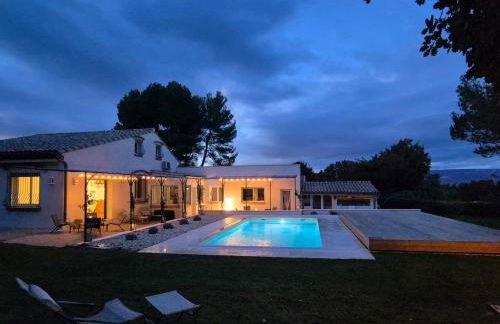 Villa grand confort, piscine privée, petanque, pool house - Foto 8