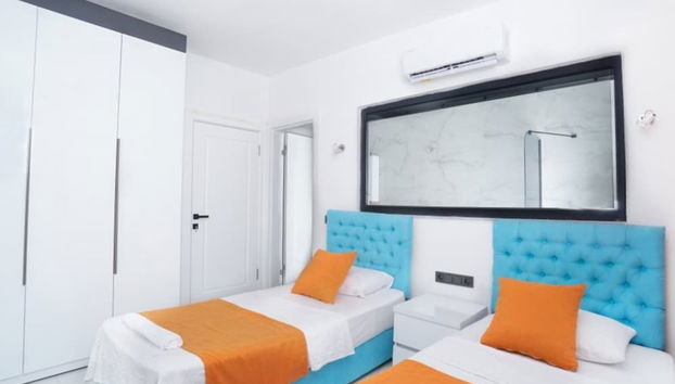 Villa Ebru 2 is 2 bed 4 Guests Luxury Villa - Foto 5, Habitación