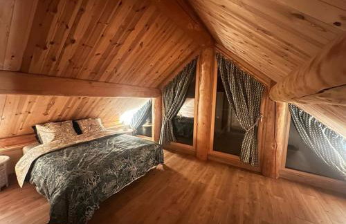 Wood log chalet - Foto 12