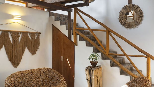 Zona de estar del vestíbulo