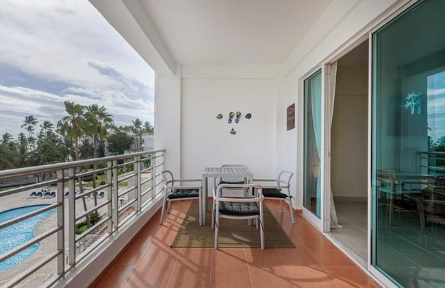 Beachfront Condo Costa del Sol Sleeps 6 - Foto 30